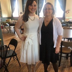 White Tommy Hilfiger Dress Size 4 EUC